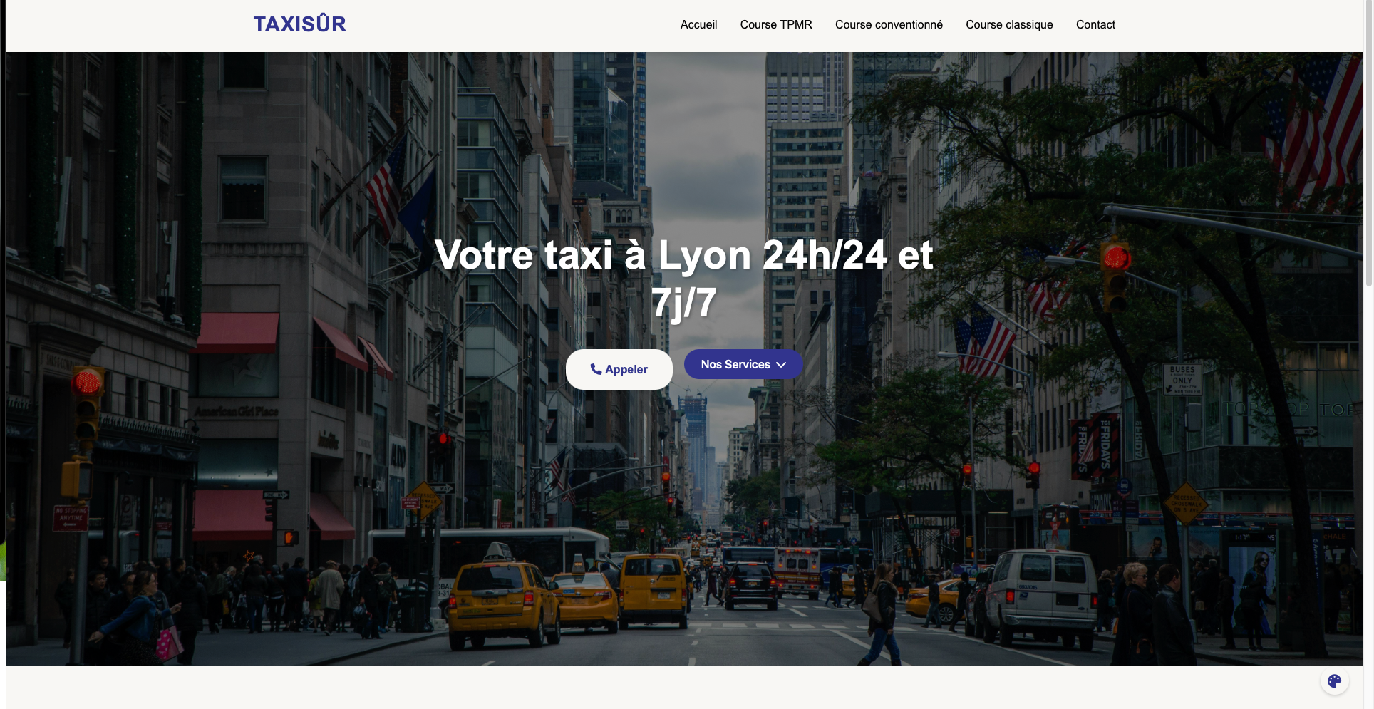 Taxi sur Lyon